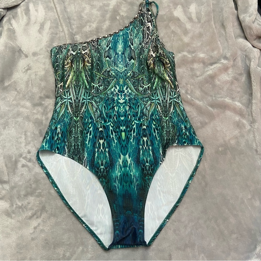 New True Colours By La Moda Clothing Amazonia One Shoulder Swimsuit 28802 — image 2 of 8
